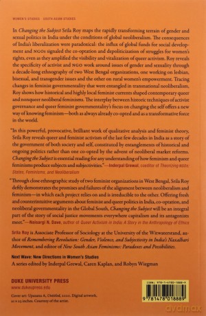 Changing The Subject - Srila Roy [KSIĄŻKA]