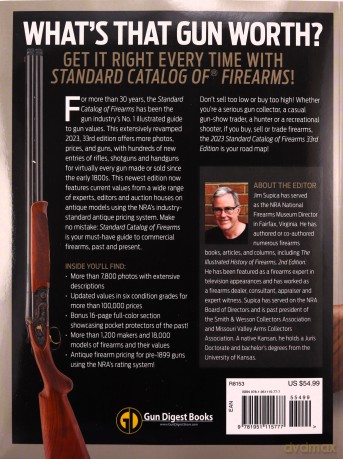 2023 Standard Catalog Of Firearms 33rd [KSIĄŻKA]