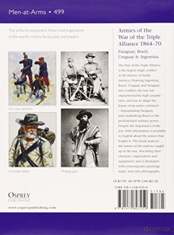 Armies Of The War Of The Triple Alliance - Gabriele Esposito [KSIĄŻKA]