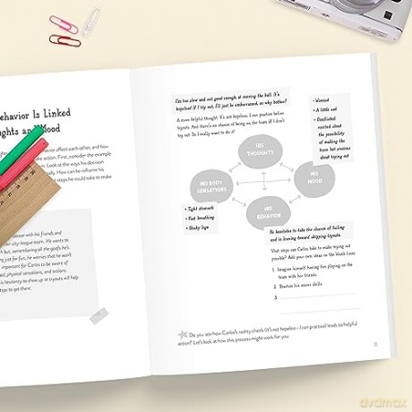 Action Mindset Workbook For Teens - Mary K. Alvord [KSIĄŻKA]