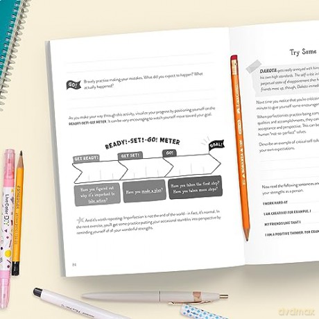 Action Mindset Workbook For Teens - Mary K. Alvord [KSIĄŻKA]