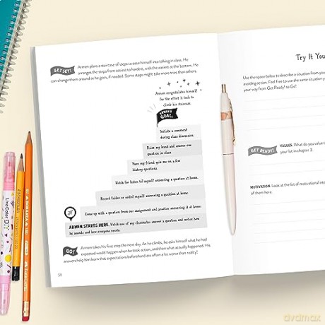 Action Mindset Workbook For Teens - Mary K. Alvord [KSIĄŻKA]