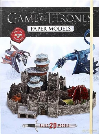 Game Of Thrones Paper Models - Bill Scollon [KSIĄŻKA]