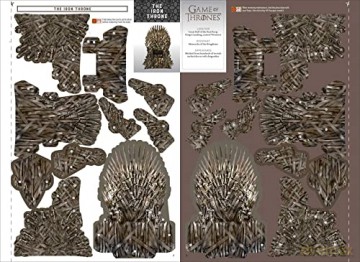 Game Of Thrones Paper Models - Bill Scollon [KSIĄŻKA]