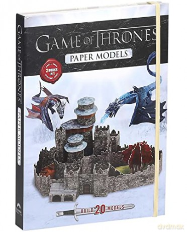 Game Of Thrones Paper Models - Bill Scollon [KSIĄŻKA]