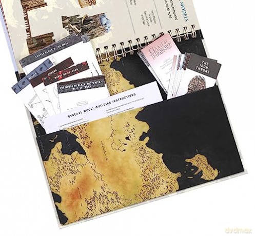 Game Of Thrones Paper Models - Bill Scollon [KSIĄŻKA]