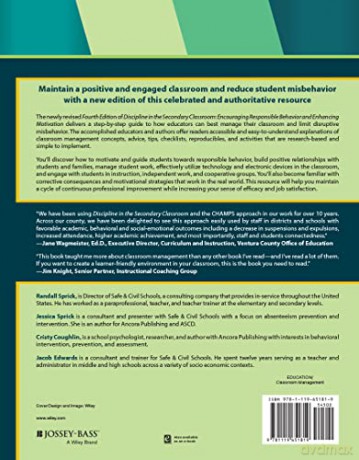 Discipline In The Secondary Classroom 4t - Randall S. Sprick [KSIĄŻKA]