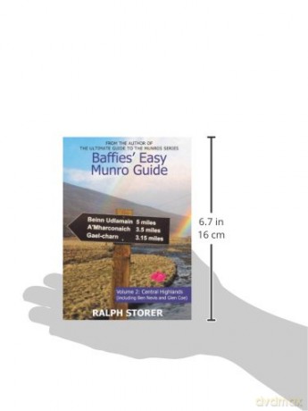 Baffies Easy Munro Guide Vol2-Central Hi - Ralph Storer [KSIĄŻKA]
