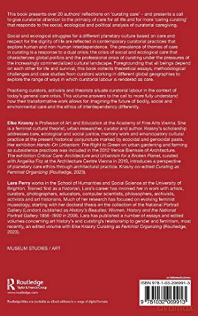 Curating With Care - Elke Krasny [KSIĄŻKA]