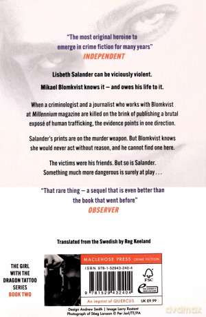 Girl Who Played With Fire - Stieg Larsson [KSIĄŻKA]