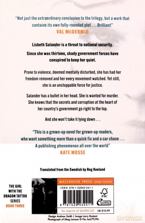 Girl Who Kicked The Hornets Nest - Stieg Larsson [KSIĄŻKA]