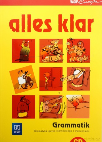 Język niemiecki Alles Klar Grammatik gramatyka LO - Nietrzebka Maciej, Ostalak Sebastian [KSIĄŻKA]+[CD]