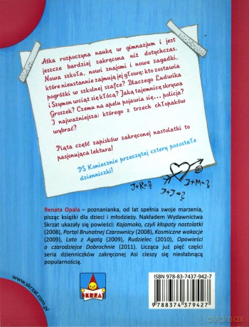 Dzienniczek zakręconej nastolatki cz. 5 - Renata Opala [KSIĄŻKA]
