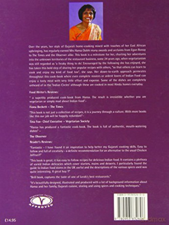 Hansas Indian Vegetarian Cookbook - Hansa Dabhi [KSIĄŻKA]