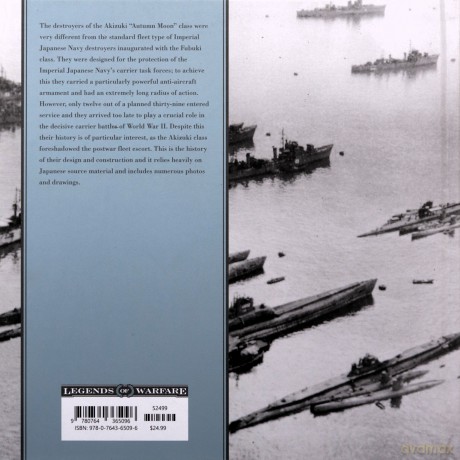 Akizuki-Class Destroyers - Lars Ahlberg [KSIĄŻKA]