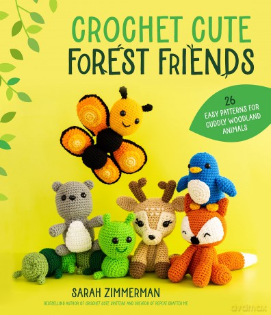 Crochet Cute Forest Friends - Sarah Zimmerman [KSIĄŻKA]