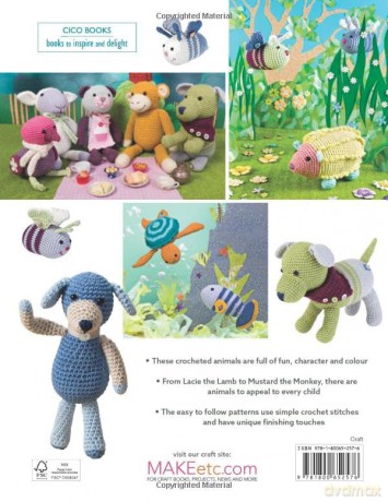 Crocheted Animal Friends - Emma Brown [KSIĄŻKA]