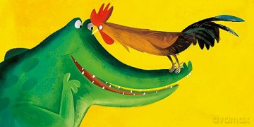 Croc-A-Doodle-Doo - Huw Lewis Jones [KSIĄŻKA]