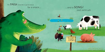 Croc-A-Doodle-Doo - Huw Lewis Jones [KSIĄŻKA]