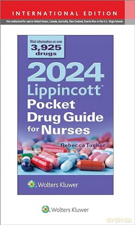 2024 Lippincott Pocket Drug Guide Nurses - Rebecca Tucker [KSIĄŻKA]