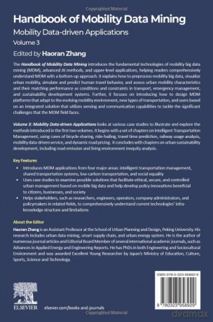 Handbook Of Mobility Data Mining Volume - Haoran Zhang [KSIĄŻKA]