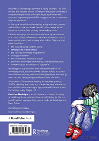 Dyspraxia 5-14 - Christine Macintyre [KSIĄŻKA]