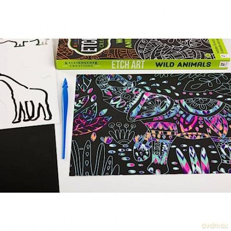 Etch Art Wild Animals And More [KSIĄŻKA]
