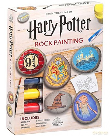 Harry Potter Rock Painting - Thunder Bay Press Ed [KSIĄŻKA]