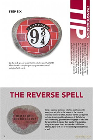 Harry Potter Rock Painting - Thunder Bay Press Ed [KSIĄŻKA]