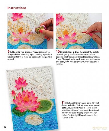 Beginners Guide To Glass Painting - Nilima Nakul Mandal [KSIĄŻKA]