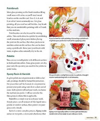 Beginners Guide To Glass Painting - Nilima Nakul Mandal [KSIĄŻKA]