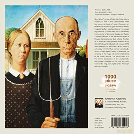 Grant Wood American Gothis - Unknown [KSIĄŻKA]