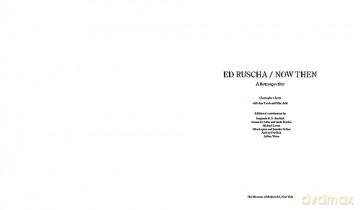 Ed Ruscha Now Then - C (Ed) Cherix [KSIĄŻKA]
