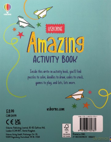 Amazing Activity Book [KSIĄŻKA]
