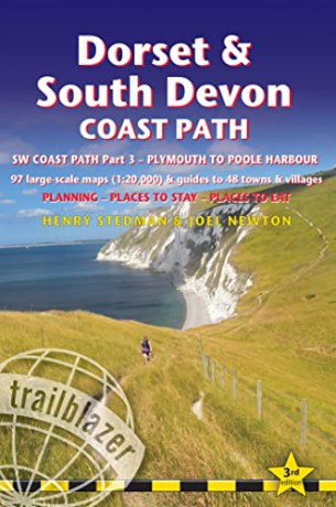 Dorset South Devon Coast Path - Henry Stedman [KSIĄŻKA]