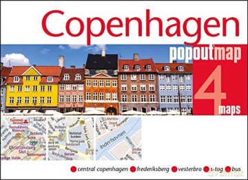 Copenhagen Popout Map [KSIĄŻKA]