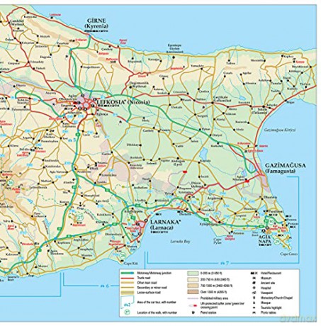 Cyprus Walking Guide - Geoff Daniel [KSIĄŻKA]