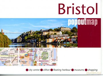 Bristol Popout Map - Popout Maps [KSIĄŻKA]