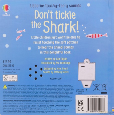 Dont Tickle The Shark - Sam Taplin [KSIĄŻKA]