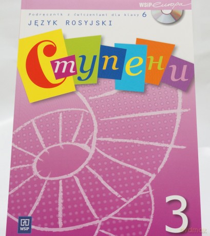 Język rosyjski Stupieni 3 podręcznik z ćw. SP - Beata Gawęcka-Ajchel, Anna Żelezik [KSIĄŻKA]+[CD]