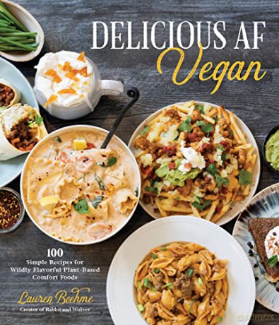 Delicious Af Vegan - Lauren Boehme [KSIĄŻKA]