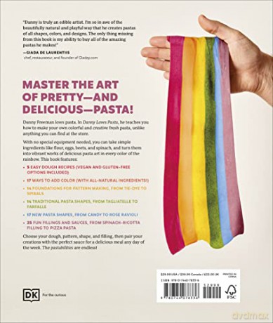 Danny Loves Pasta - Danny Freeman [KSIĄŻKA]