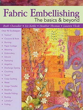 Fabric Embellishing - Chandler Ruth [KSIĄŻKA]