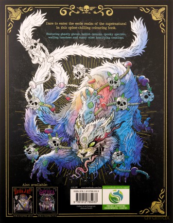 Dark Art Supernatural Colouring Book - Francois Gautier [KSIĄŻKA]