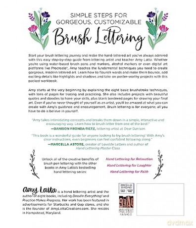 Beginners Guide To Brush Lettering - Amy Latta [KSIĄŻKA]
