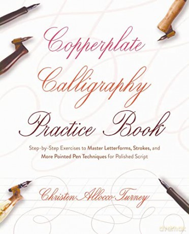 Copperplate Calligraphy Practice Book - Christen A Turney [KSIĄŻKA]