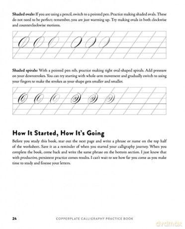 Copperplate Calligraphy Practice Book - Christen A Turney [KSIĄŻKA]