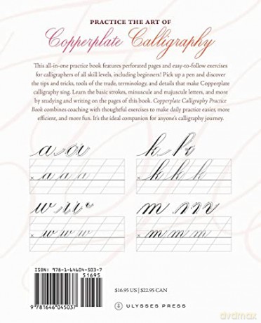 Copperplate Calligraphy Practice Book - Christen A Turney [KSIĄŻKA]