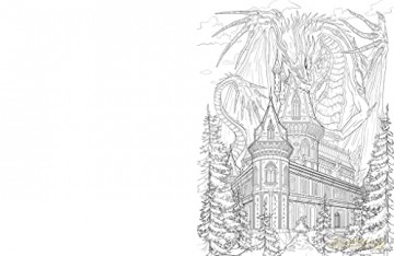 Gothica Colouring Book - Francois Gautier [KSIĄŻKA]
