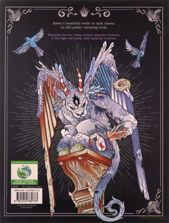 Gothica Colouring Book - Francois Gautier [KSIĄŻKA]